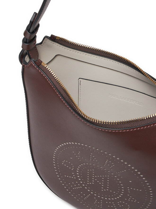KARL LAGERFELD Ročna torba KARL LAGERFELD 241W3028 Rjava