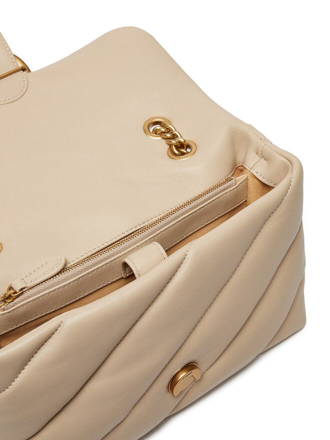 PINKO Soma Pinko Love Puff Classic Cl . AI 24-25 PLTT 100038 A0F2 Bēšs