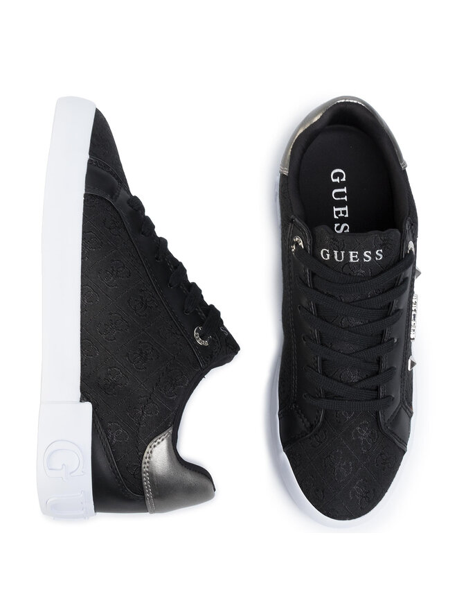 Guess Сникърси Guess Puxly2 FL5P2X FAL12 Черен