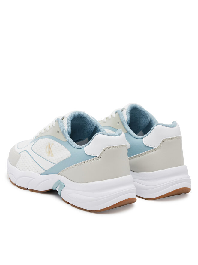 Calvin Klein Jeans Sportcipők Calvin Klein Jeans Retro Tennis Knit Mg YW0YW01887 Fehér