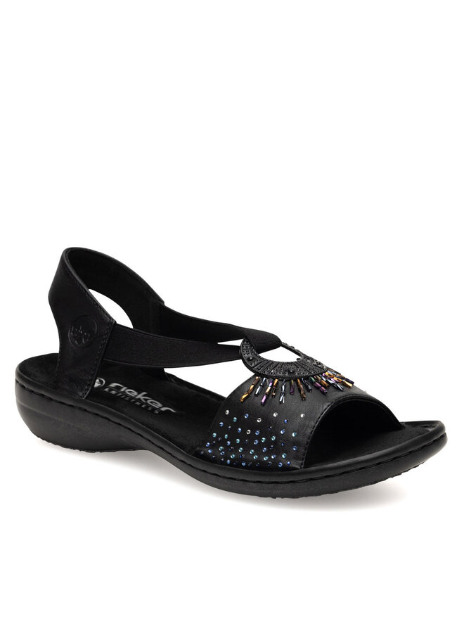 Rieker Sandalen Rieker 60880-00 Schwarz