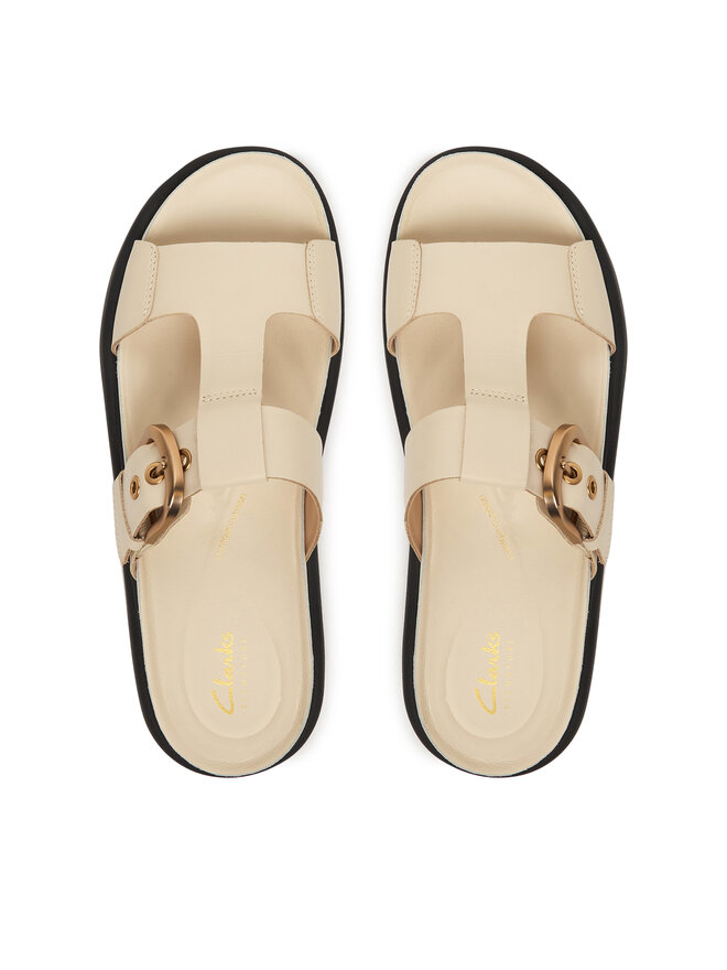 Clarks Шльопанці Clarks Aristella West 26185812 Écru
