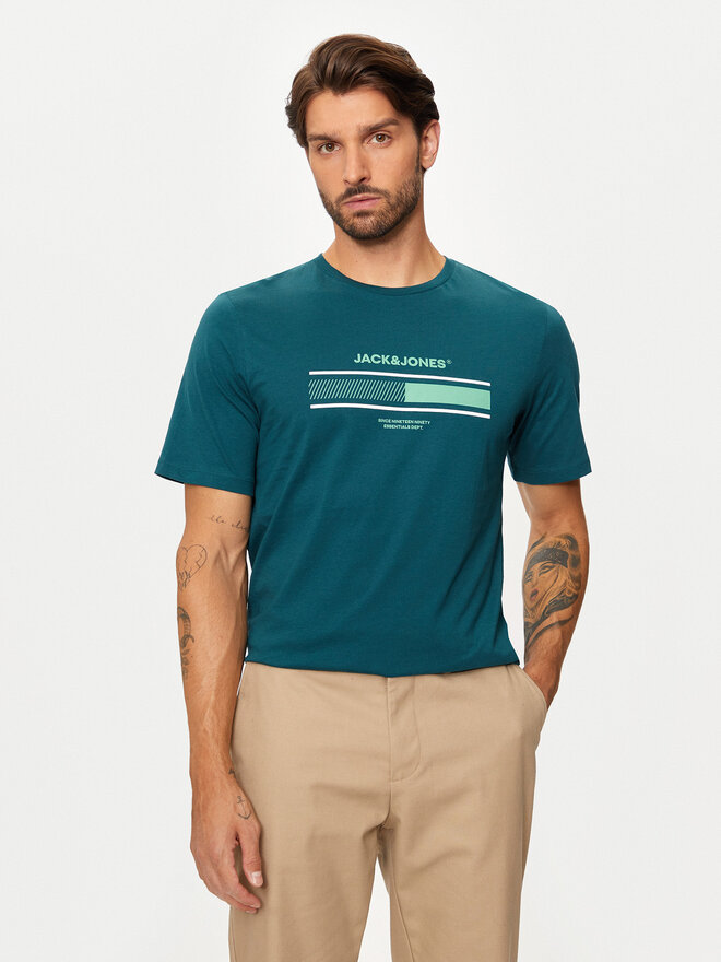 Jack&Jones Jack&Jones T-Shirt South 12256784 Grün Standard Fit