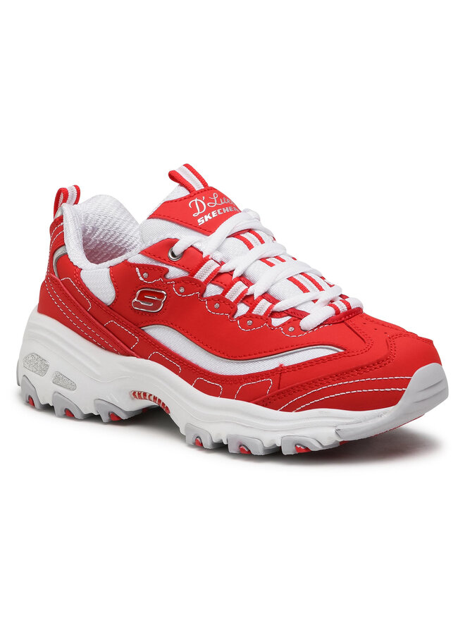 Skechers d'lites rojas on sale