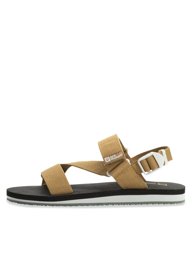 Jack Wolfskin Sandały Jack Wolfskin Urban Entdeckung Belt Sandal 4056801 Brązowy