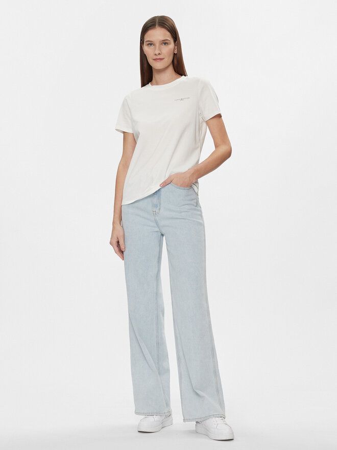 Tommy Hilfiger Tommy Hilfiger Футболка 1985 WW0WW37877 Білий Regular Fit