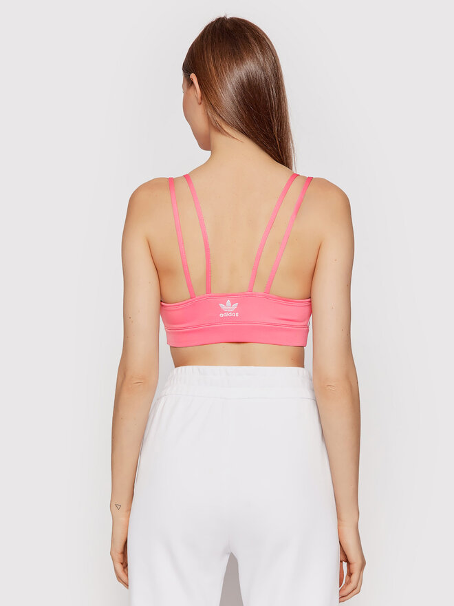 adidas adidas Top de sujetador adicolor Classics H37793 Rosa