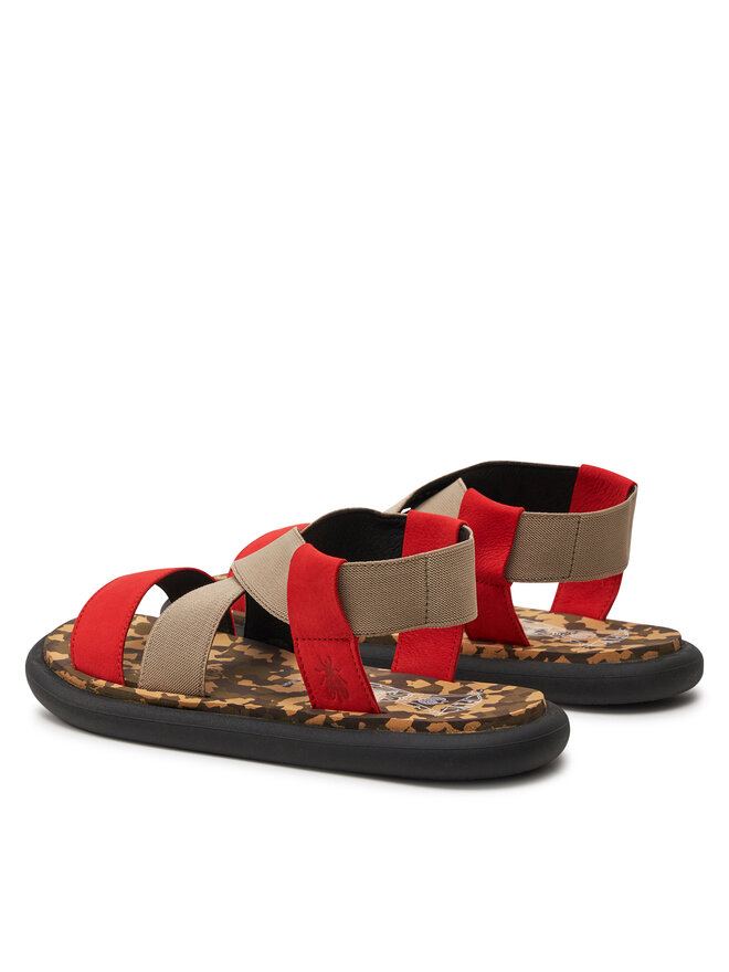 Fly London Sandalen Fly London Oakefly P145067002 Rot
