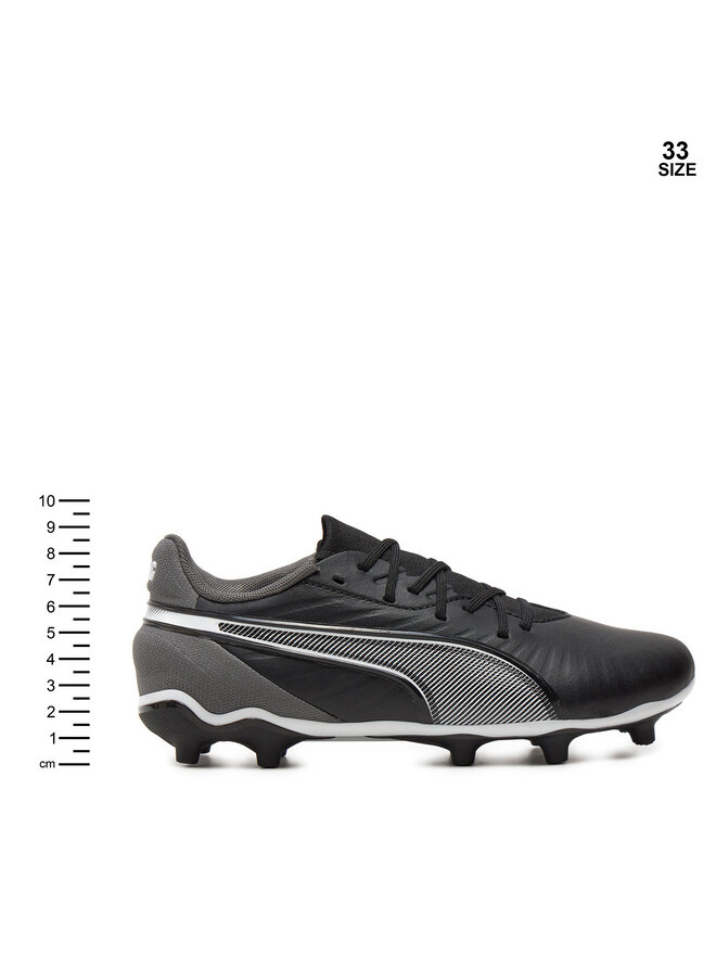 Puma Futbalové topánky Puma KING MATCH FG/AG Jr 108048 01 Čierna