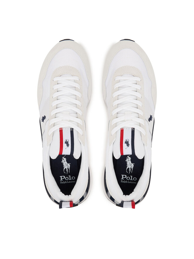 Polo Ralph Lauren Снікерcи Polo Ralph Lauren Train 89 Rib 809P01638001 Білий