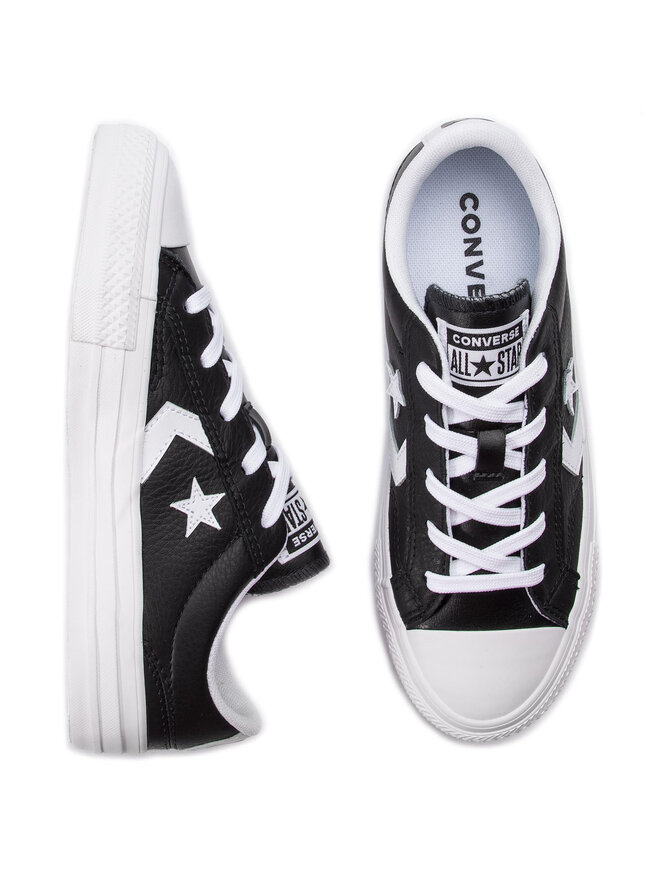 Sneakers aus Stoff Converse Star Player Ox Bla 159780C Schwarz eschuhe