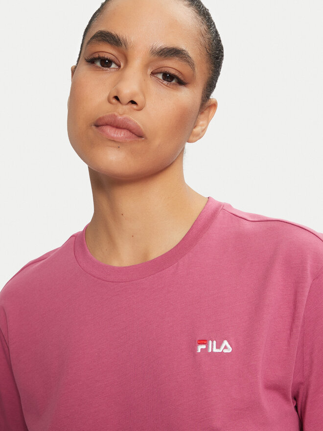 Fila Fila Marškinėliai Biendorf FAW0452 Rožinė Regular Fit