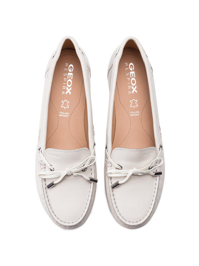Geox Mocassini Geox D Vega Moc B D92DNB 043BC C1002 Bianco