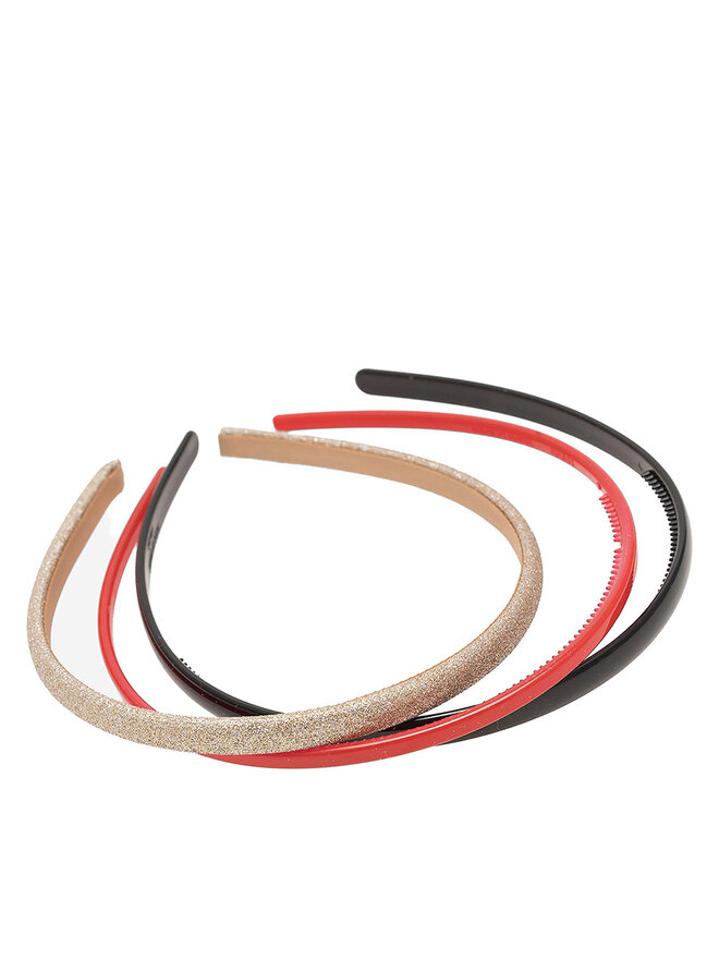 Nelli Blu 3 db-os szövet öv készlet Nelli Blu 7KE-007-AW23 Piros