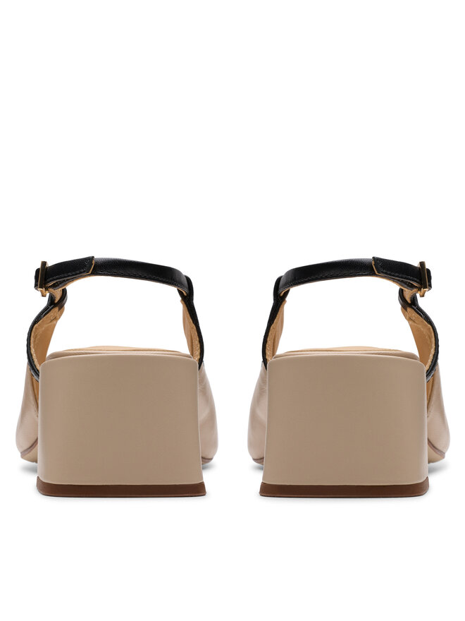Clarks Szandál Clarks Nyta45 Sling 26181321 Bézs