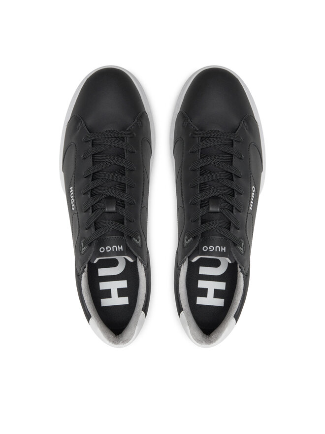 HUGO Sneakersy Hugo Riven Tenn punyl 50523439 Czarny