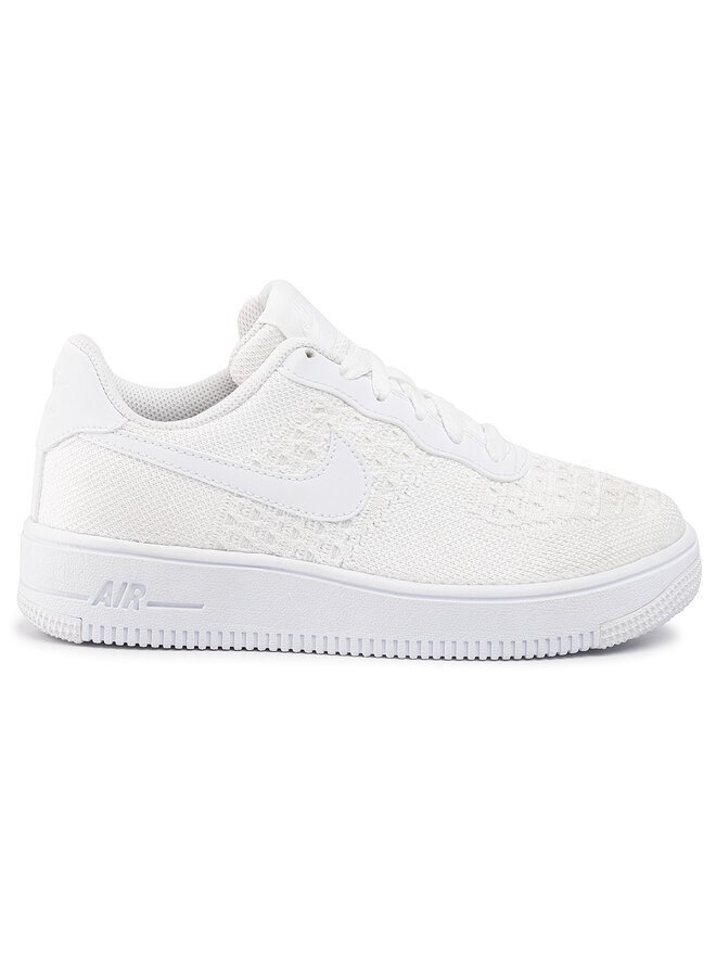 Nike Sneakers Nike Air Force 1 Flyknit 2.0 (GS) BV0063 100 Weiß