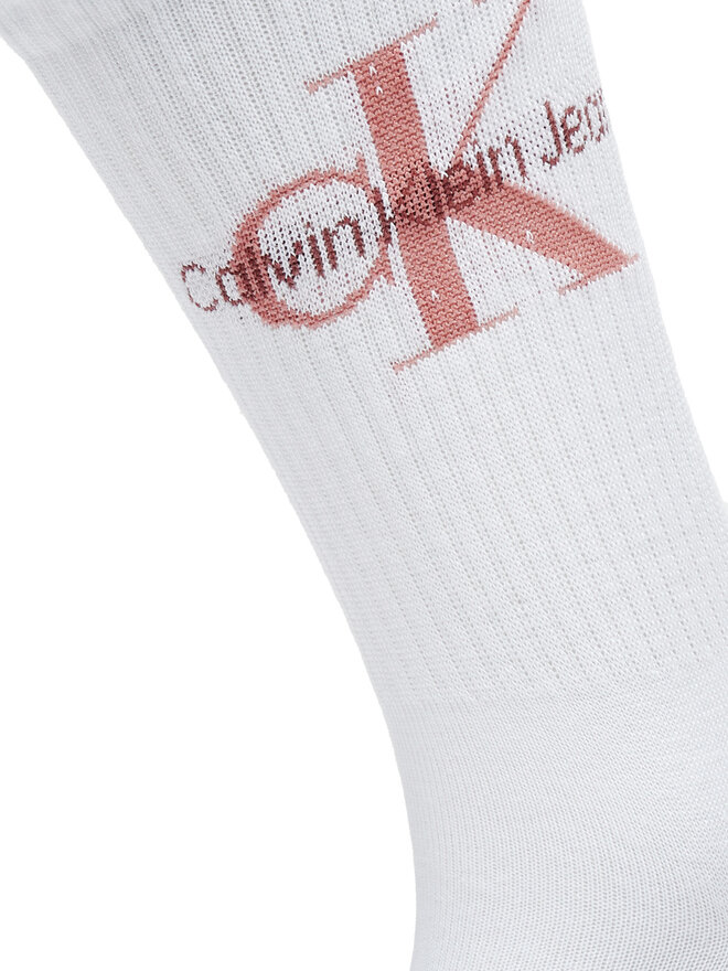 Calvin Klein Zestaw 4 par wysokich skarpet damskich Calvin Klein 701229462 Kolorowy