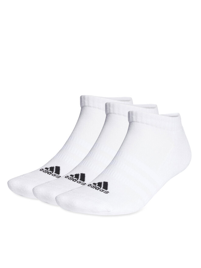 adidas Kotníkové ponožky Unisex adidas Cushioned Low-Cut Socks 3 Pairs HT3434 Bílá
