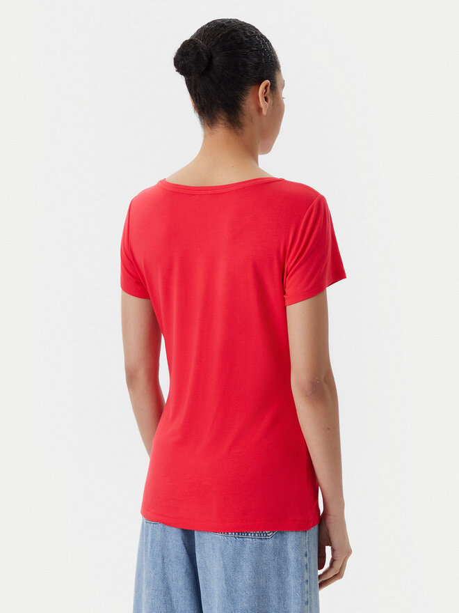 Liu Jo Beachwear Liu Jo Beachwear T-Shirt VA5157 JS360 Rot Regular Fit