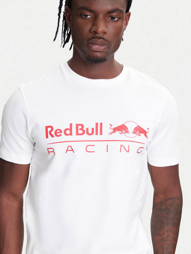 Pepe Jeans Pepe Jeans Marškinėliai Red Bull Racing Logo RM500016 Balta Regular Fit