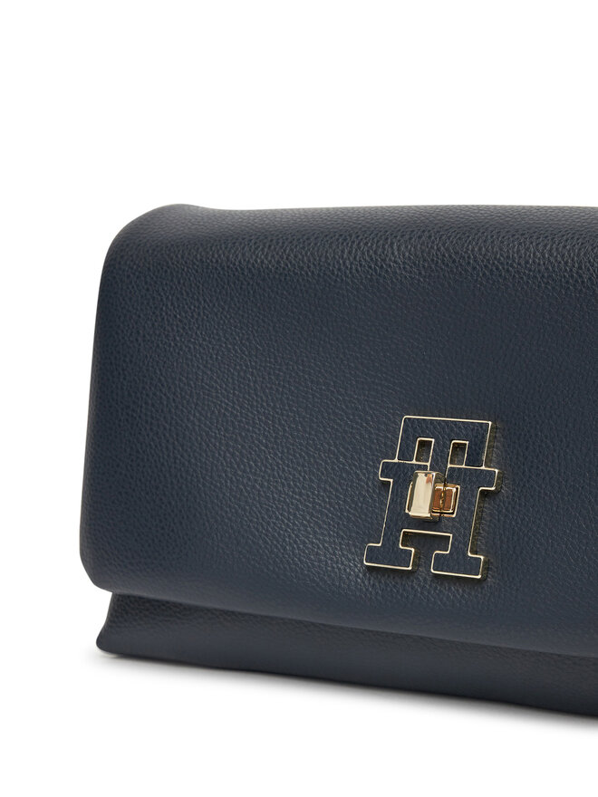 Tommy Hilfiger Kabelka Tommy Hilfiger Th Modern Mini Crossover AW0AW17462 Tmavomodrá