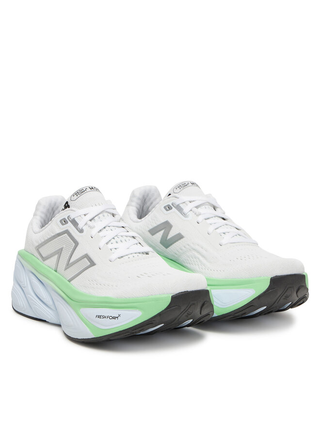 New Balance Маратонки за бягане New Balance Fresh Foam X More v5 WMORV5 Бял