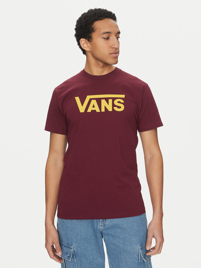 Vans Vans Marškinėliai Classic VN000GGG Vyšninė Regular Fit