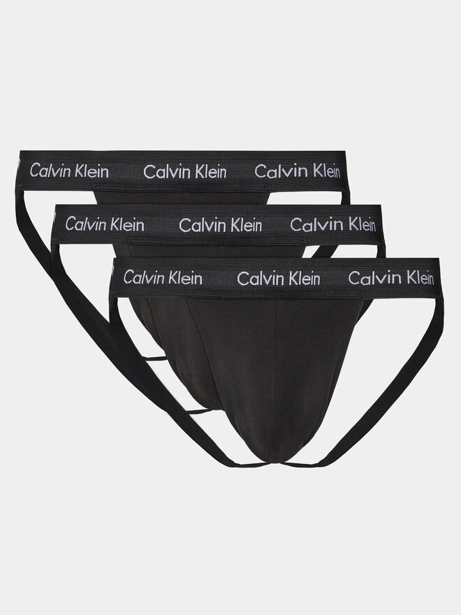 Calvin Klein Underwear Calvin Klein Underwear 3db-os Jock strap alsónadrág szett 000NB3363A Fekete