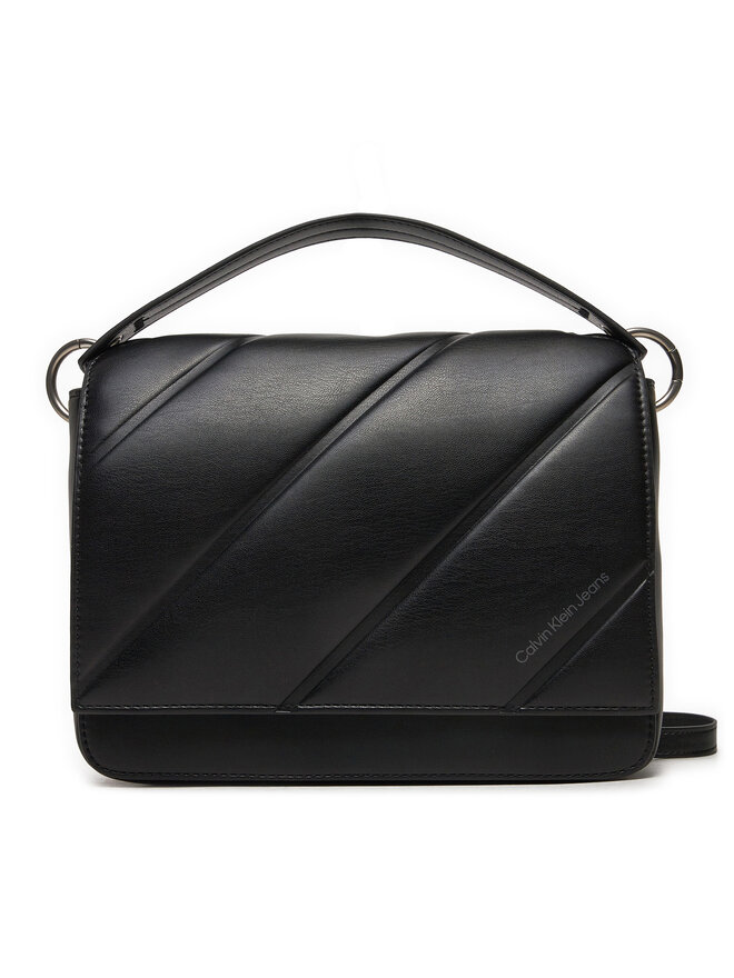 Handtasche Calvin Klein Jeans Quilted Boxy Flap Crossbody24 K60K612243 Schwarz eschuhe