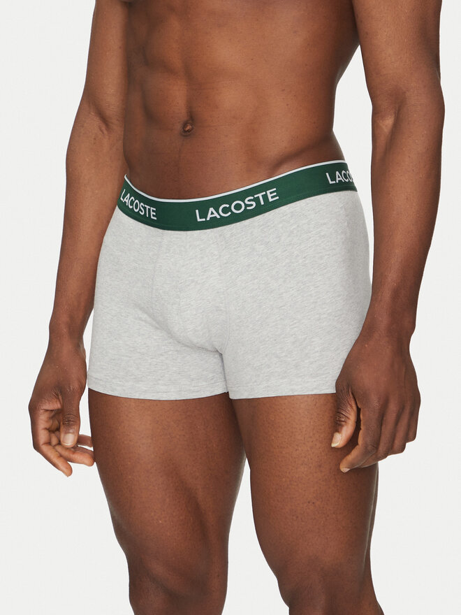 Lacoste Lacoste Набір з 3 пар боксерів 5H1297 Сірий