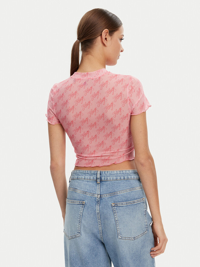 HUGO HUGO T-Shirt 50537184 Rosa Slim Fit