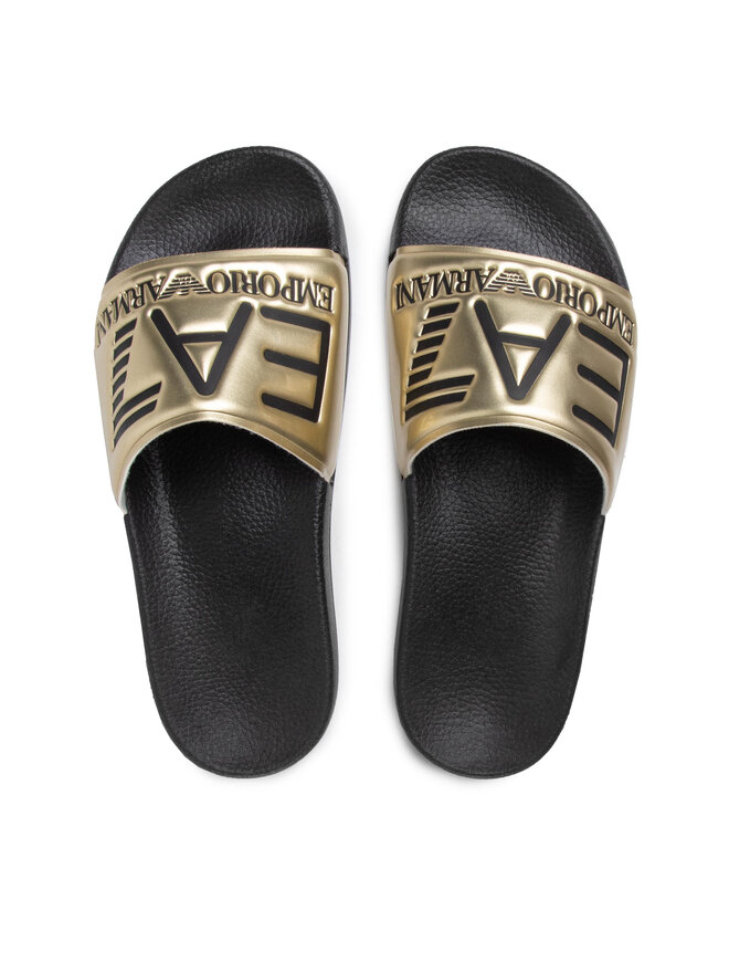 EA7 Emporio Armani Pantoletten EA7 Emporio Armani XCP001 XCC22 D467 Goldfarben