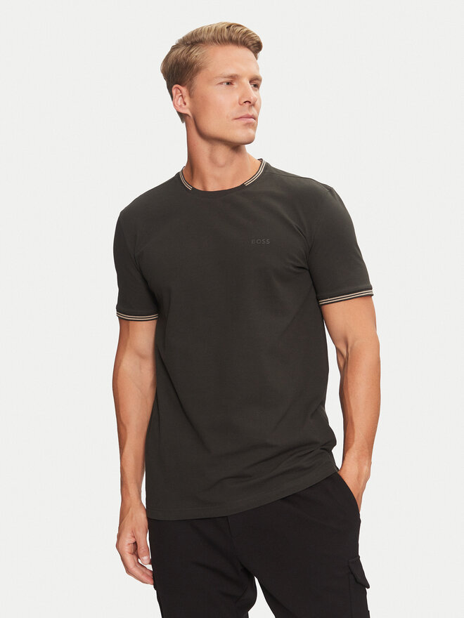 BOSS Boss Футболка Taul 50521245 Чорний Regular Fit
