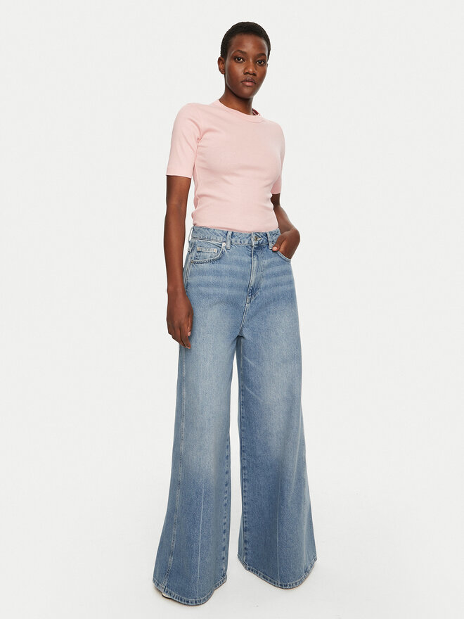 IVY OAK IVY OAK Camiseta Kristin IO1100X2351 Rosa Slim Fit