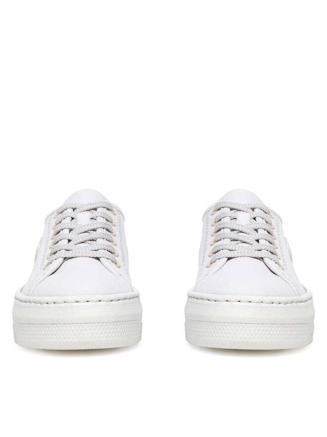 Rieker Sneakers aus Stoff Rieker M1926-80 Weiß
