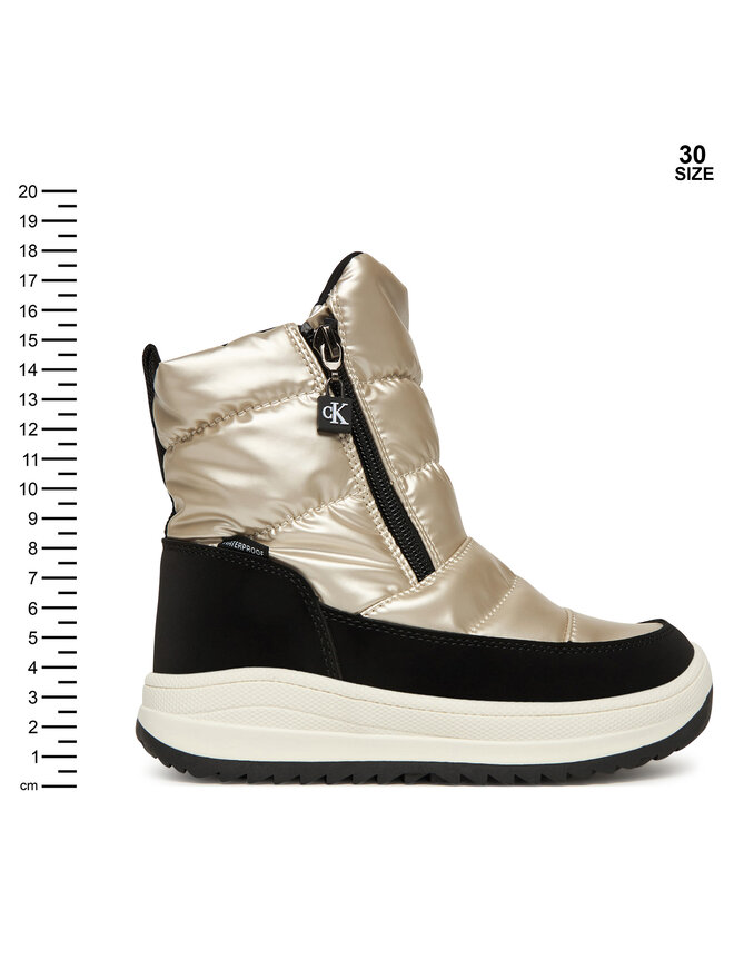 Calvin Klein Botas de nieve Calvin Klein Snow Boot V3A5-83140-1862 S Écru