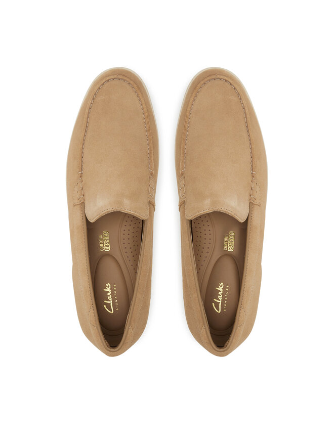 Clarks Mokassins Clarks Torford Easy 26180890 Braun