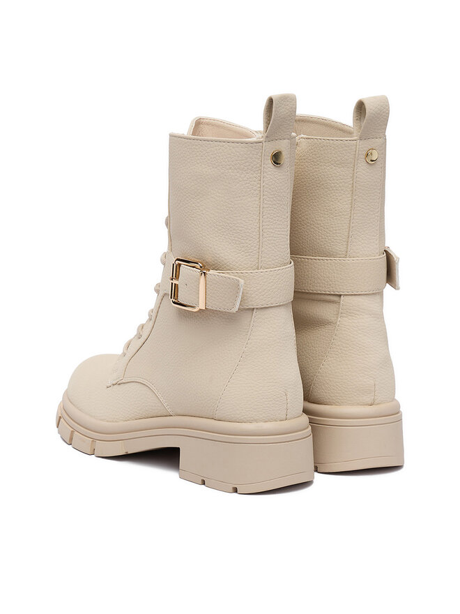 DeeZee Schnürschuhe DeeZee 60110-1 Écru