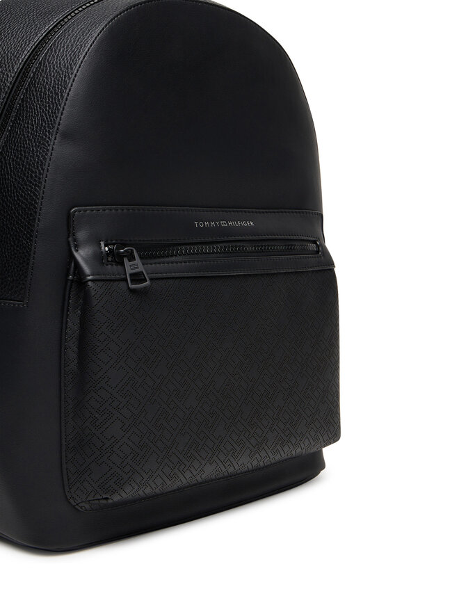 Tommy Hilfiger Σακίδιο Tommy Hilfiger Th Monogram Backpack AM0AM13834 Μαύρο