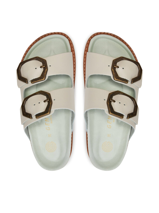 Genuins Papucs Genuins Galia G104865 Fehér