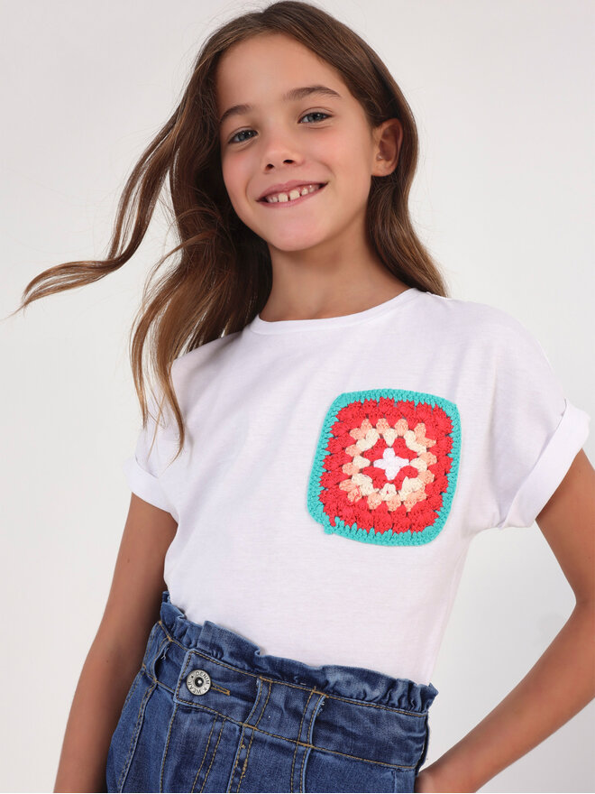 Mayoral Mayoral T-Shirt 6047 Λευκό