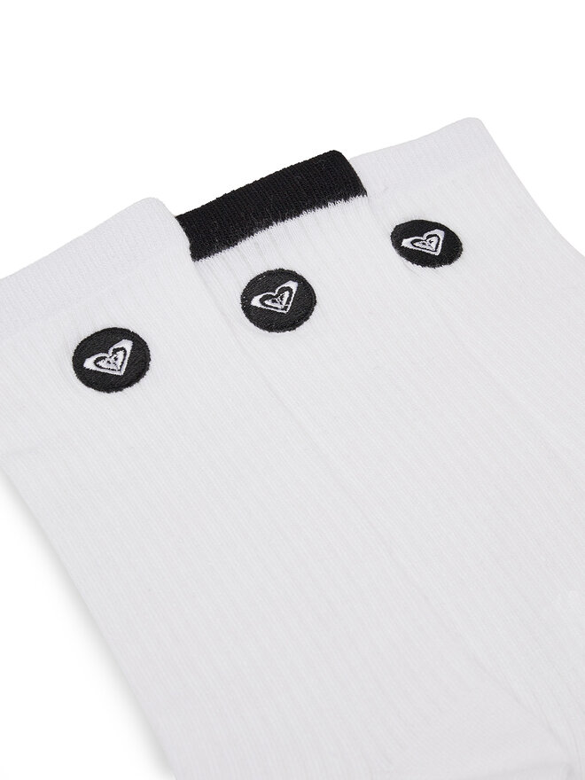 Roxy Ponožky Roxy AS_ROXY_02W_SS25 (3-PACK) Biela