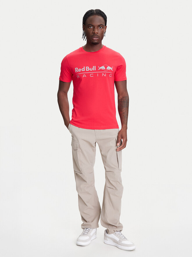 Pepe Jeans Pepe Jeans Marškinėliai Red Bull Racing Logo RM500016 Raudona Regular Fit