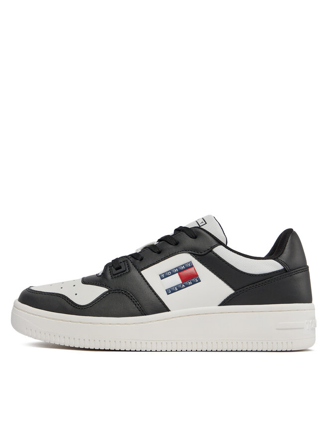 Tommy Jeans Sneakers Tommy Jeans Tjm Retro Basket Ess EM0EM01395 Bianco