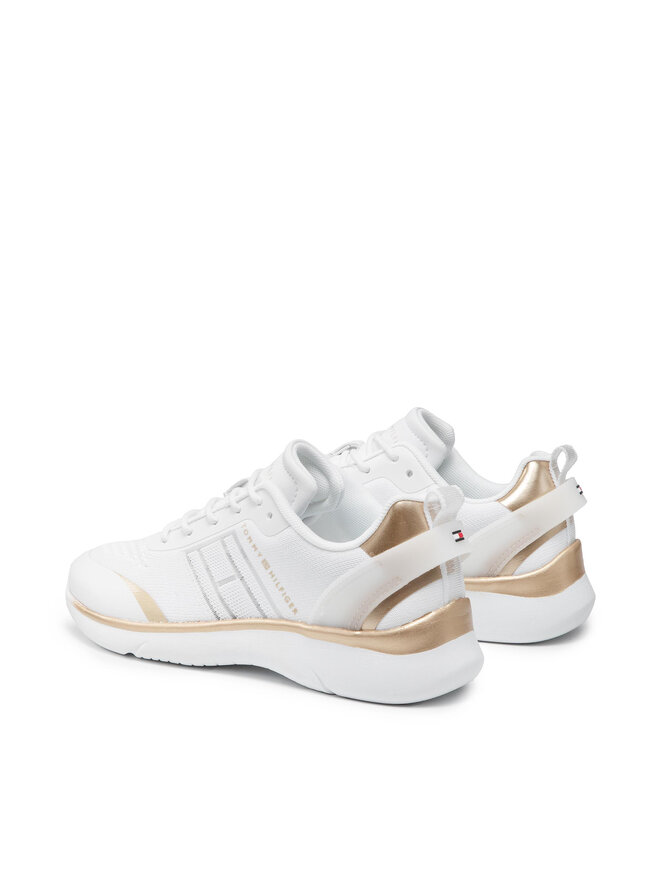 Tommy Hilfiger Αθλητικά Tommy Hilfiger Knited Light Sneaker FW0FW05791 Λευκό