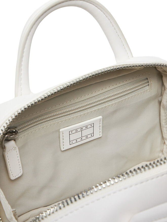 Tommy Jeans Handtasche Tommy Jeans Tjw American Cool Trunk AW0AW17294 Weiß