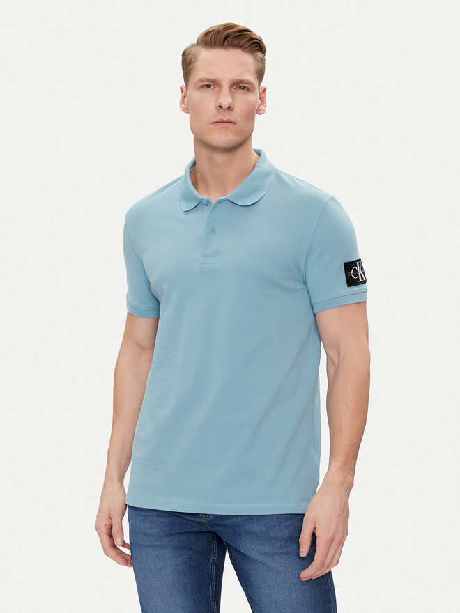Calvin Klein Jeans Calvin Klein Jeans Поло J30J323394 Голубий Regular Fit