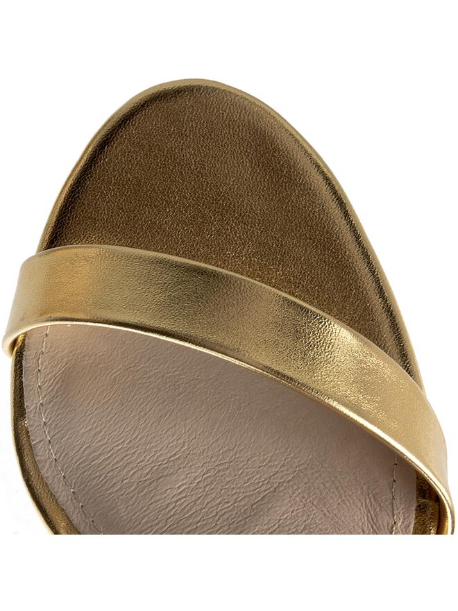 Steve Madden Sandały Steve Madden Stecy Sandal 91000080-0W0-07004-15007 Złoty