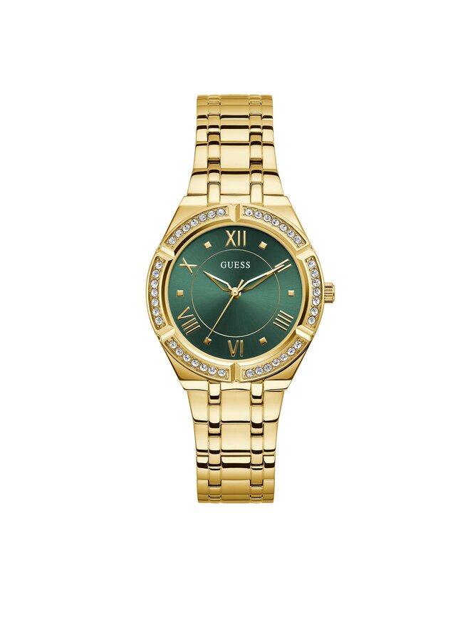 Guess Hodinky Guess Cosmo GW0033L8 Zlatá